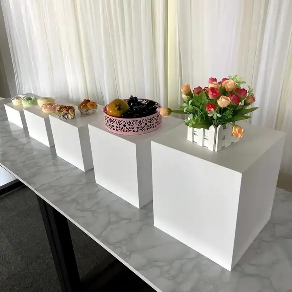 Display Risers Set - 5 pièces/ensemble) décoration de Table à