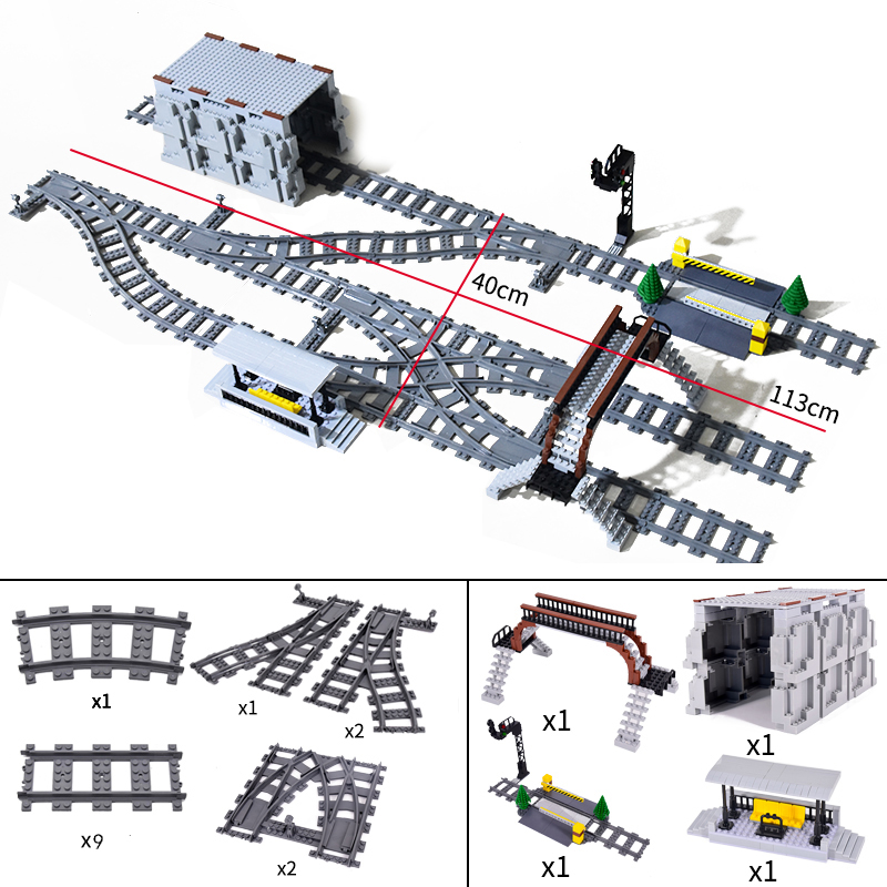 Trains de ville pistes flexibl - Lego Set Creator avis et prix