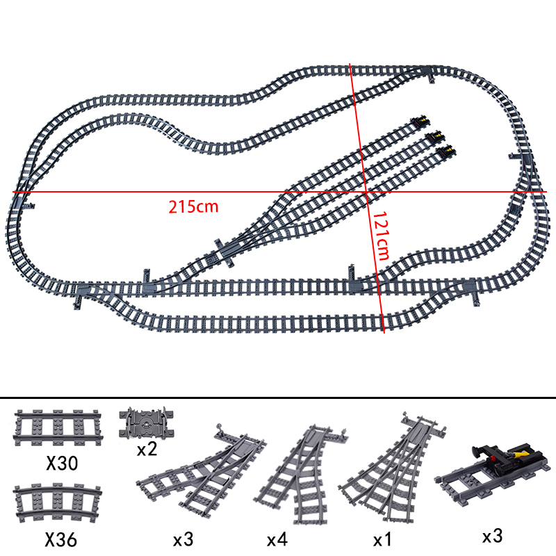 Trains de ville pistes flexibl - Lego Set Creator avis et prix