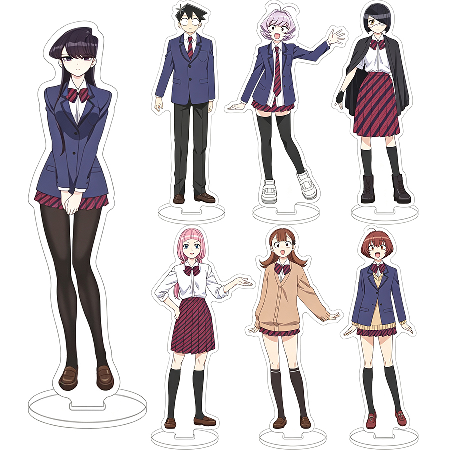 Figurine Anime Komi Can't Comm - Figma Stand Set avis et prix